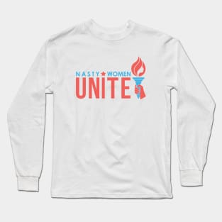 Nasty Women Unite | Political Trending Long Sleeve T-Shirt